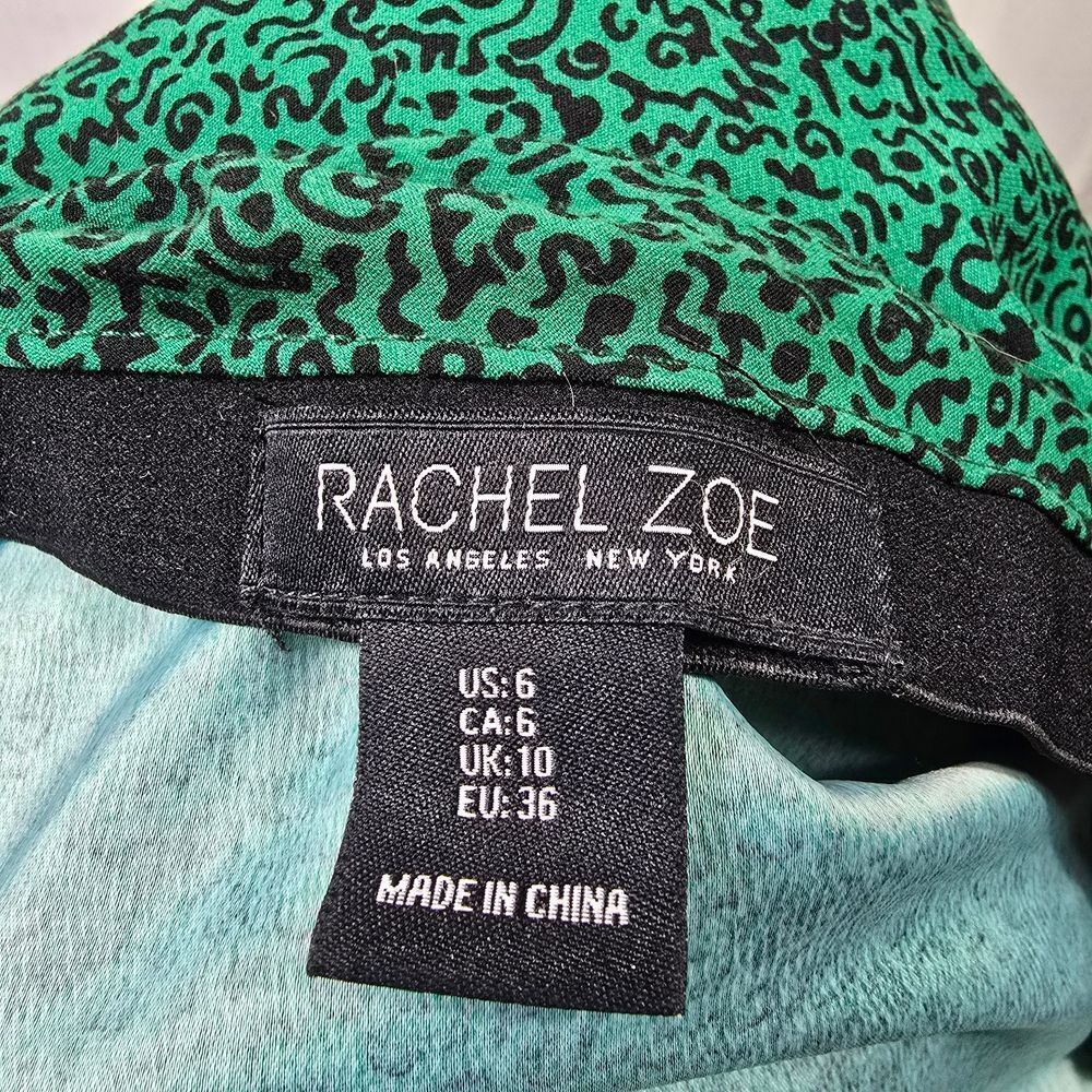 Rachel Zoe Emerald A-Line Skirt Size 6 - Picture 6 of 8